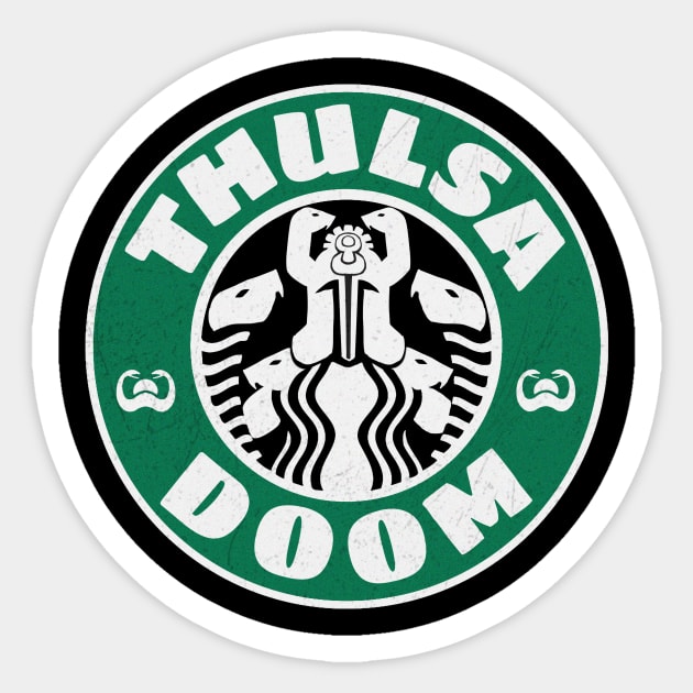 Thulsa Doom Sticker by DugMcFug